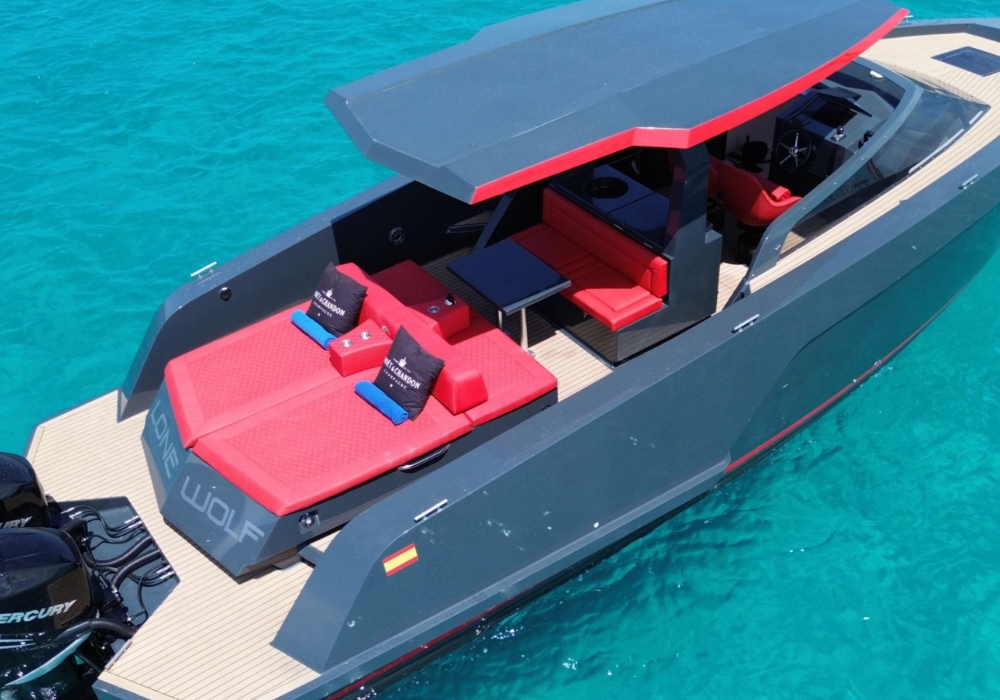 Maliblue 38 700cv ibiza rental boat formentera