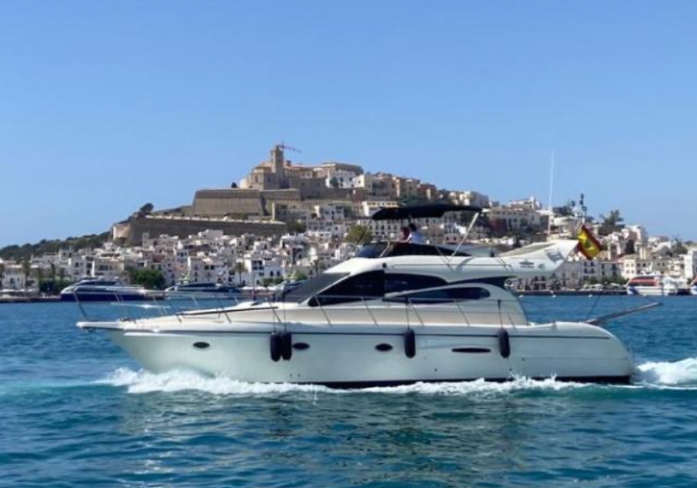 Majestic Sky 46 ibiza formentera charter boat