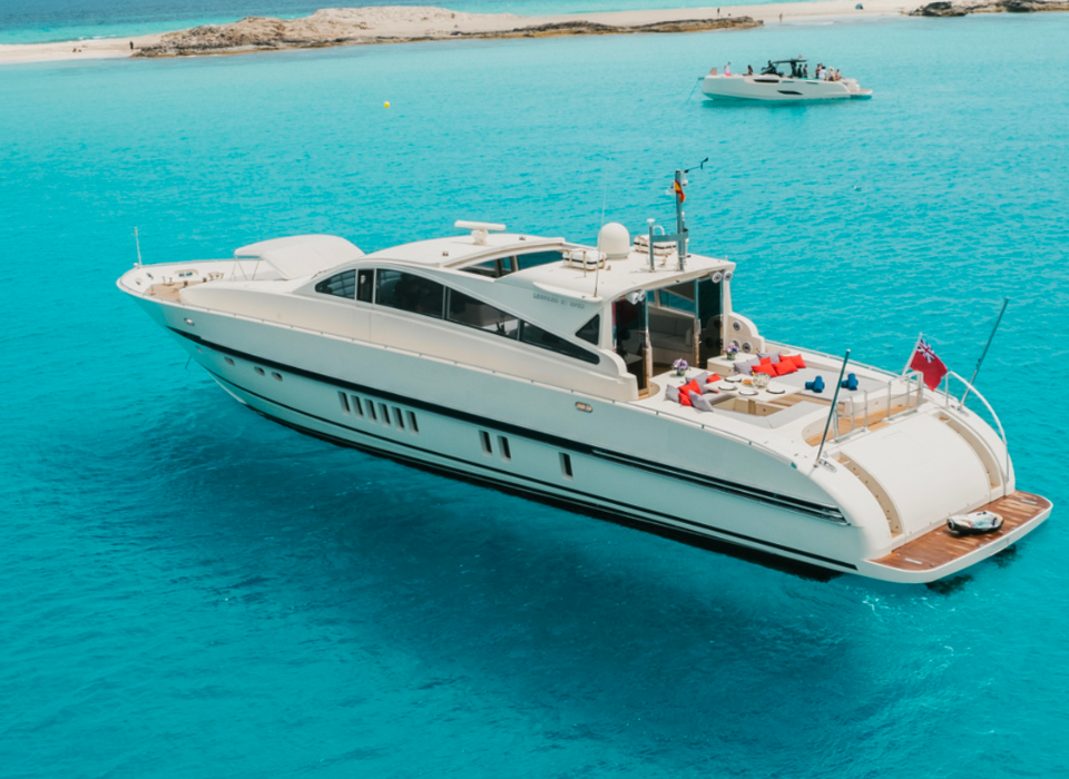 LEOPARD yacht ibiza formentera boat rental charter