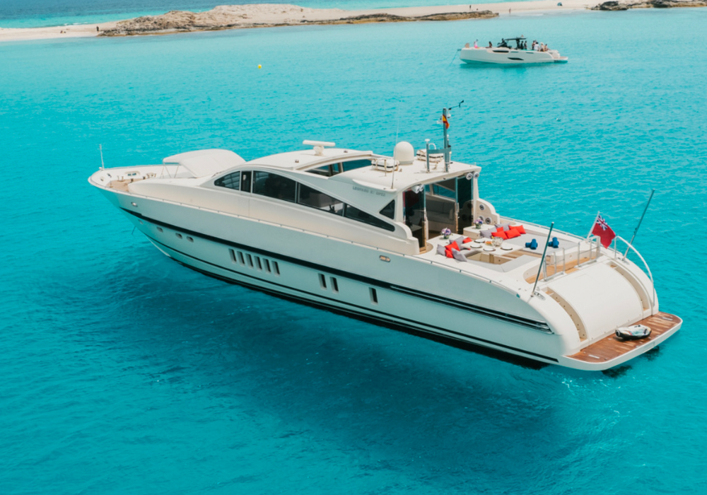 LEOPARD yacht ibiza formentera boat rental charter