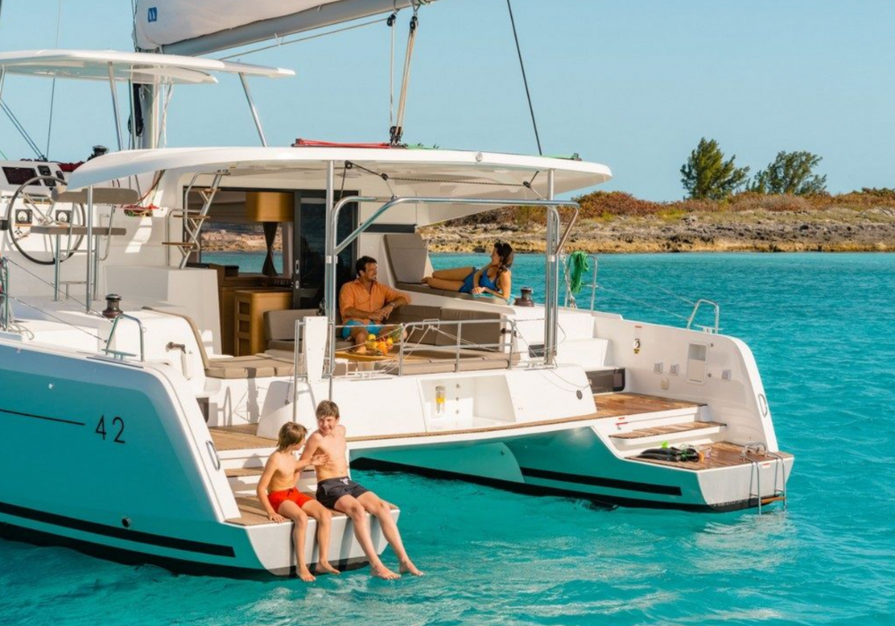 catamaran 42 yacht ibiza formentera boat rental charter
